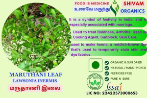 Maruthani Ilai | Lawsonia Inermis | Henna Leaf | DRY LEAF | 100gm