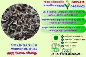 Moringa Seed | Moringa Oleifera | Drumstick Seed | DRY SEED | 100gm