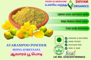 AvaramPoo Powder | Senna Auriculata | Tanner's Cassia 100gm