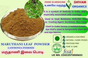 Maruthani Ilai Powder | Lawsonia Inermis | Henna Leaf 100gm