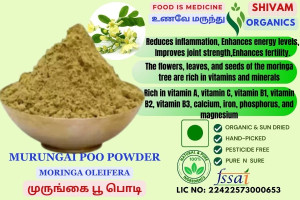 MurungaiPoo Powder | Moringa Oleifera | Drumstick Flower 100gm
