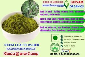 Neem Leaf Powder | Azadirachta Indica | Veppam Ilai 100gm